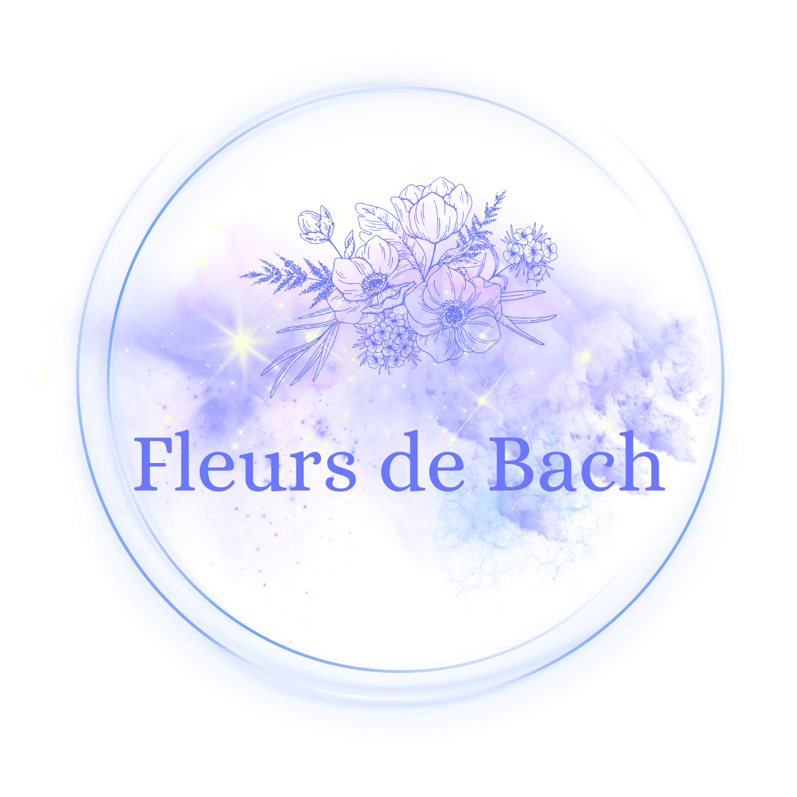 Logo fleurs de Bach